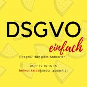 Datenschutz nach DSGVO ganz einfach