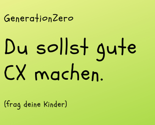 Gute Customer Experience ist das Ziel, die Generation Z hat Erfahrung