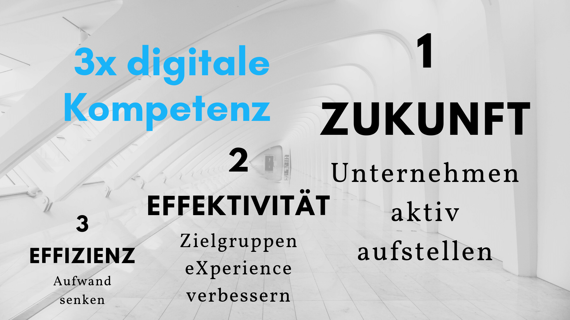 Digitale Kompetenz gibt es für drei Ziele