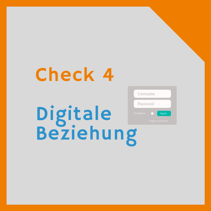 Digitale Kompetenz Check Beziehung