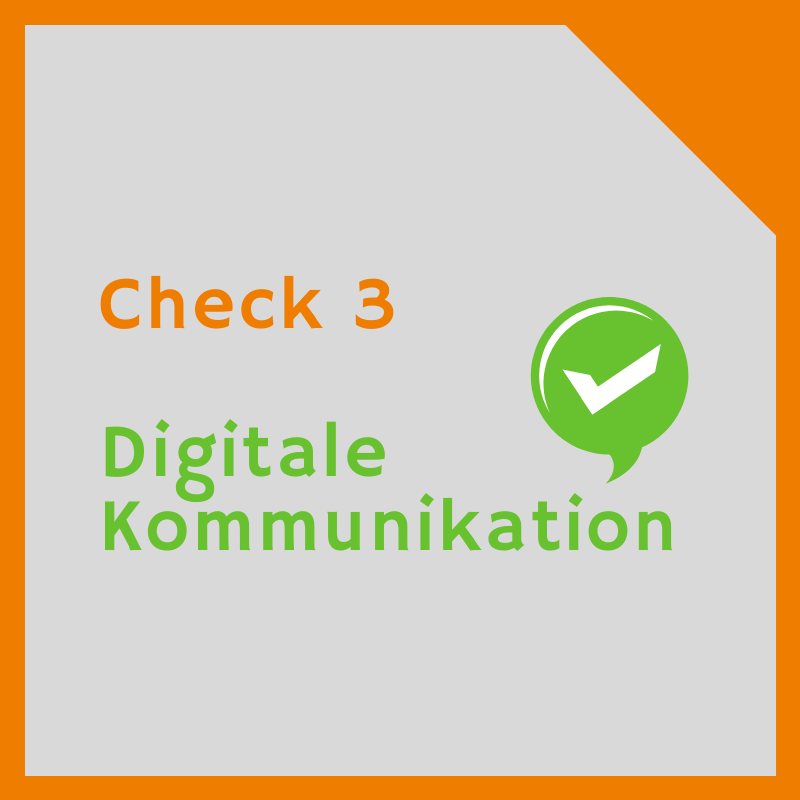 Digitale Kompetenz Check Kommunikation