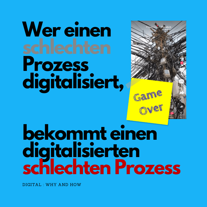 Digitale Strategie und Qualität von Prozessen